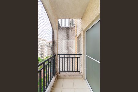 Varanda da Sala de apartamento para alugar com 2 quartos, 59m² em Sítio da Figueira, São Paulo