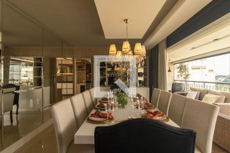 Sala de Jantar de apartamento para alugar com 3 quartos, 164m² em Mossunguê, Curitiba