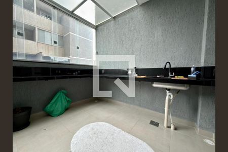 varanda de apartamento para alugar com 2 quartos, 67m² em Eldorado, Contagem