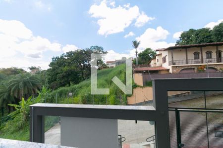 Vista da Varanda da Sala de apartamento à venda com 3 quartos, 143m² em São Francisco, Belo Horizonte