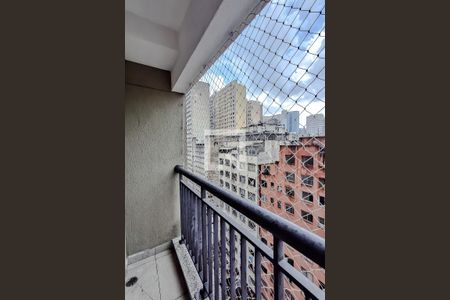 Varanda da Sala de apartamento para alugar com 2 quartos, 48m² em Liberdade, São Paulo