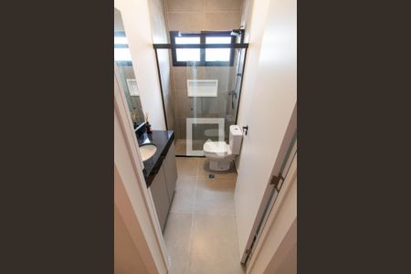 BANHEIRO SUITE 1 de casa à venda com 3 quartos, 177m² em Jardim Presidente Wenceslau, Campinas