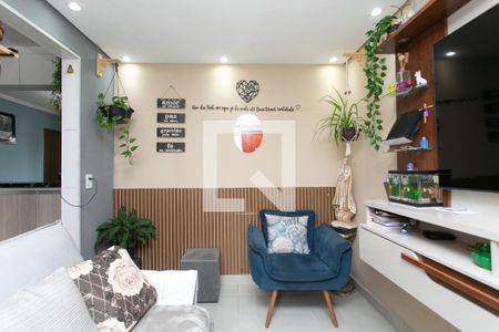 Sala de apartamento à venda com 2 quartos, 56m² em Conjunto Residencial José Bonifácio, São Paulo