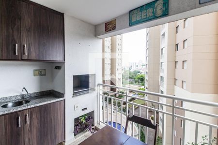 Varanda gourmet de apartamento para alugar com 3 quartos, 85m² em Jardim Tupanci, Barueri