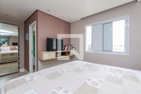 Suíte de apartamento à venda com 3 quartos, 126m² em Vila Sonia do Taboao, Taboão da Serra