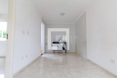 Sala/Cozinha de apartamento para alugar com 1 quarto, 31m² em Vila Guilhermina, São Paulo