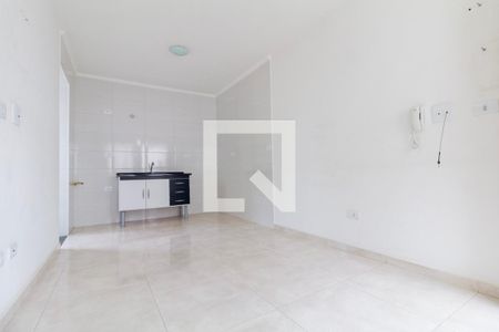 Sala/Cozinha de apartamento para alugar com 1 quarto, 31m² em Vila Guilhermina, São Paulo