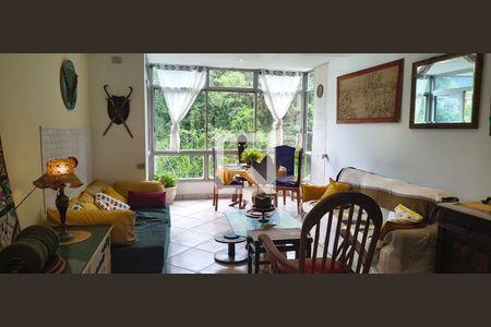 Sala de apartamento para alugar com 3 quartos, 120m² em São Conrado, Rio de Janeiro