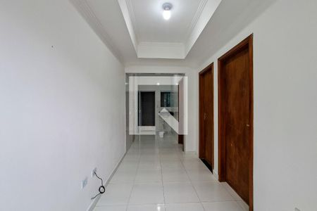 Sala de casa de condomínio para alugar com 2 quartos, 45m² em Princesa, Praia Grande
