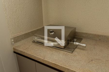 Detalhe Espaço Gourmet Sala-Churrasqueira de apartamento para alugar com 2 quartos, 83m² em Jardim Sao Jose, Americana