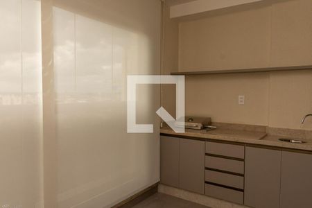Espaço Gourmet Sala de apartamento para alugar com 2 quartos, 83m² em Jardim Sao Jose, Americana