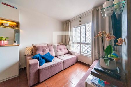 Sala de apartamento para alugar com 2 quartos, 54m² em Vila Guarará, Santo André