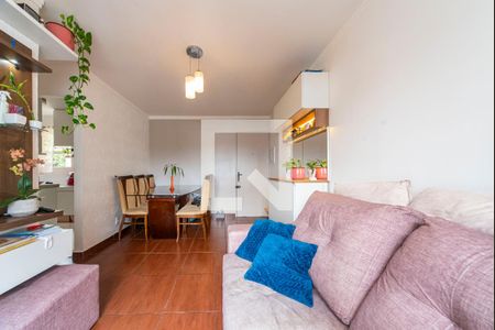 Sala de apartamento para alugar com 2 quartos, 54m² em Vila Guarará, Santo André