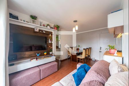 Sala de apartamento para alugar com 2 quartos, 54m² em Vila Guarará, Santo André