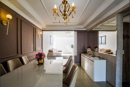 Sala de Jantar de casa de condomínio à venda com 4 quartos, 121m² em Utinga, Santo André