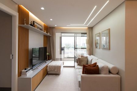 Sala de apartamento à venda com 3 quartos, 90m² em Parque Industrial Tomas Edson, São Paulo