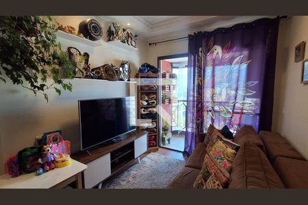 Sala de apartamento à venda com 3 quartos, 68m² em Vila Euclides, São Bernardo do Campo