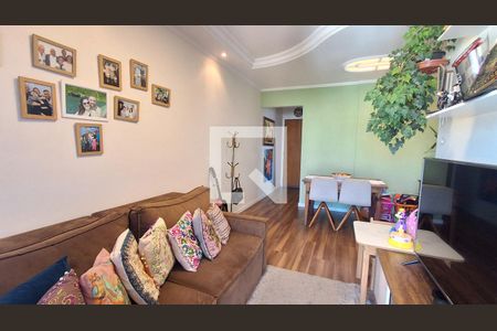 Sala de apartamento à venda com 3 quartos, 68m² em Vila Euclides, São Bernardo do Campo