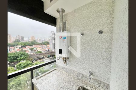 Varanda da Sala de apartamento para alugar com 1 quarto, 26m² em Vila Dom Pedro Ii, São Paulo