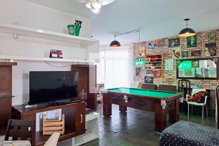 Sala de casa para alugar com 3 quartos, 380m² em Balneario Flórida, Praia Grande