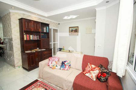 sala de casa à venda com 3 quartos, 222m² em Parque Sao Vicente, Santo André