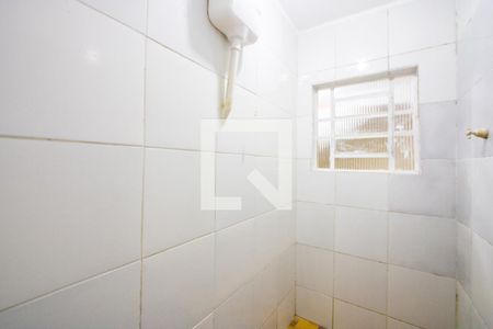 Banheiro do quarto de casa para alugar com 1 quarto, 60m² em Vila Junqueira, Santo André
