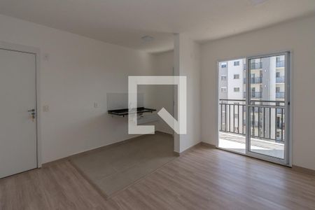 Sala de Estar/Cozinha de apartamento para alugar com 2 quartos, 51m² em Parque Olívio Francesquini, Hortolândia