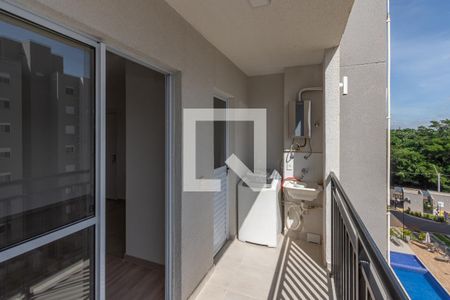 Varanda /Area de Serviço de apartamento para alugar com 2 quartos, 51m² em Parque Olívio Francesquini, Hortolândia