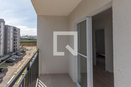 Varanda /Area de Serviço de apartamento para alugar com 2 quartos, 51m² em Parque Olívio Francesquini, Hortolândia