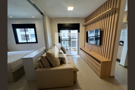 Sala de apartamento para alugar com 1 quarto, 40m² em Dezoito do Forte Empresarial/alphaville., Barueri