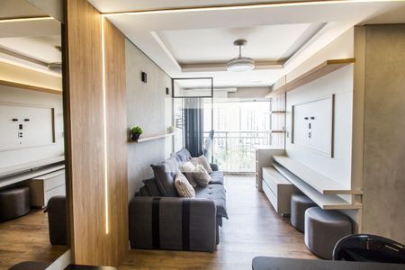 Sala de apartamento para alugar com 2 quartos, 71m² em Centro, Barueri