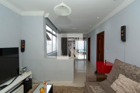 SALA de apartamento à venda com 3 quartos, 137m² em Jardim America, Belo Horizonte