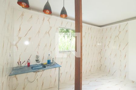 Sala/Cozinha de casa para alugar com 2 quartos, 55m² em Guaratiba, Rio de Janeiro