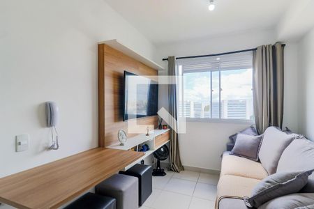 Sala de apartamento para alugar com 1 quarto, 27m² em Jardim Mirante, São Paulo