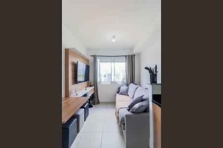 Sala de apartamento para alugar com 1 quarto, 27m² em Jardim Mirante, São Paulo