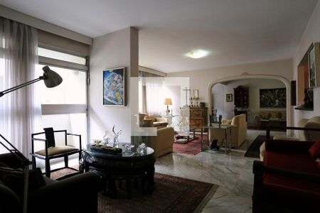 Sala de apartamento à venda com 4 quartos, 380m² em Boa Viagem, Belo Horizonte