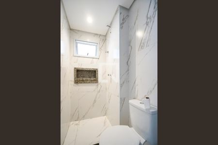 Banheiro de apartamento para alugar com 1 quarto, 30m² em Chácara Califórnia, São Paulo