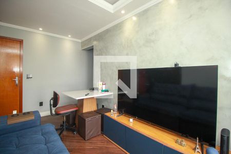 Sala de apartamento para alugar com 2 quartos, 54m² em Vila Príncipe de Gales, Santo André