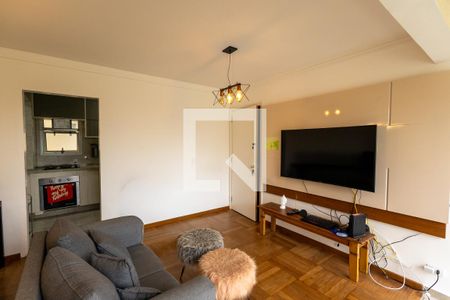 Sala de apartamento à venda com 3 quartos, 85m² em Vila Campo Grande, São Paulo