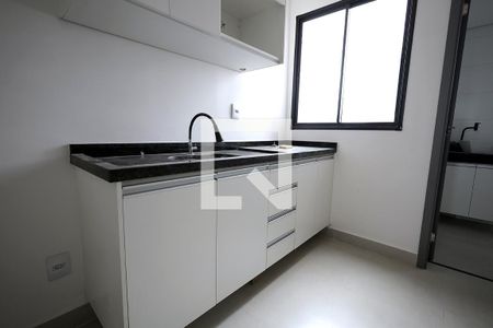 Sala, Cozinha, Quarto de apartamento para alugar com 1 quarto, 23m² em Vila Sao Pedro, Santo André
