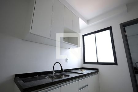 Sala, Cozinha, Quarto de apartamento para alugar com 1 quarto, 23m² em Vila Sao Pedro, Santo André