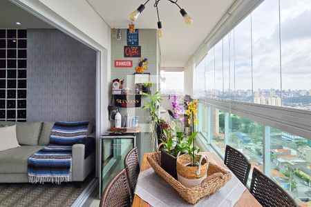 Sacada de apartamento à venda com 1 quarto, 53m² em Jardim Silvestre, São Bernardo do Campo