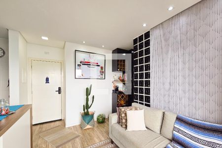 Sala de apartamento à venda com 1 quarto, 53m² em Jardim Silvestre, São Bernardo do Campo