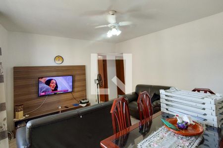 Sala de apartamento para alugar com 2 quartos, 80m² em Balneario Flórida, Praia Grande