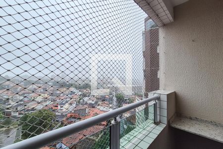 Varanda da Sala de apartamento à venda com 2 quartos, 50m² em Vila Santa Angelina, São Bernardo do Campo