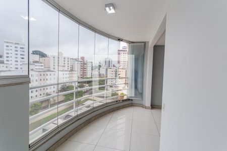 Varanda na Sala de apartamento à venda com 3 quartos, 78m² em Silveira, Belo Horizonte
