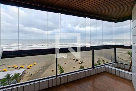 Sacada de apartamento para alugar com 3 quartos, 120m² em Guilhermina, Praia Grande