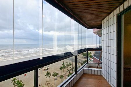 Sacada de apartamento para alugar com 3 quartos, 120m² em Guilhermina, Praia Grande