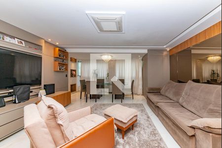 Sala de apartamento para alugar com 3 quartos, 104m² em Vila da Serra, Nova Lima