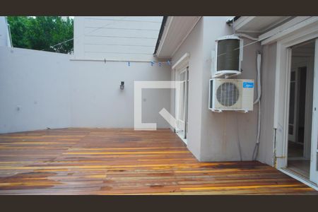 Varanda da Sala e espaço gourmet de casa de condomínio para alugar com 4 quartos, 200m² em Pedra Redonda, Porto Alegre